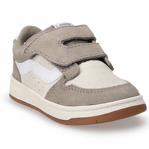 Vans Kids' Gray and White Sneakers